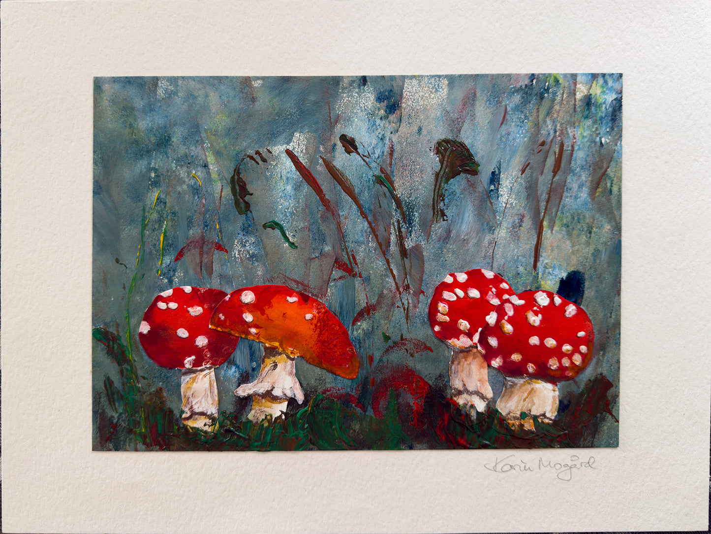 Collage Fluesopp / Red Mushroom nr. 0641