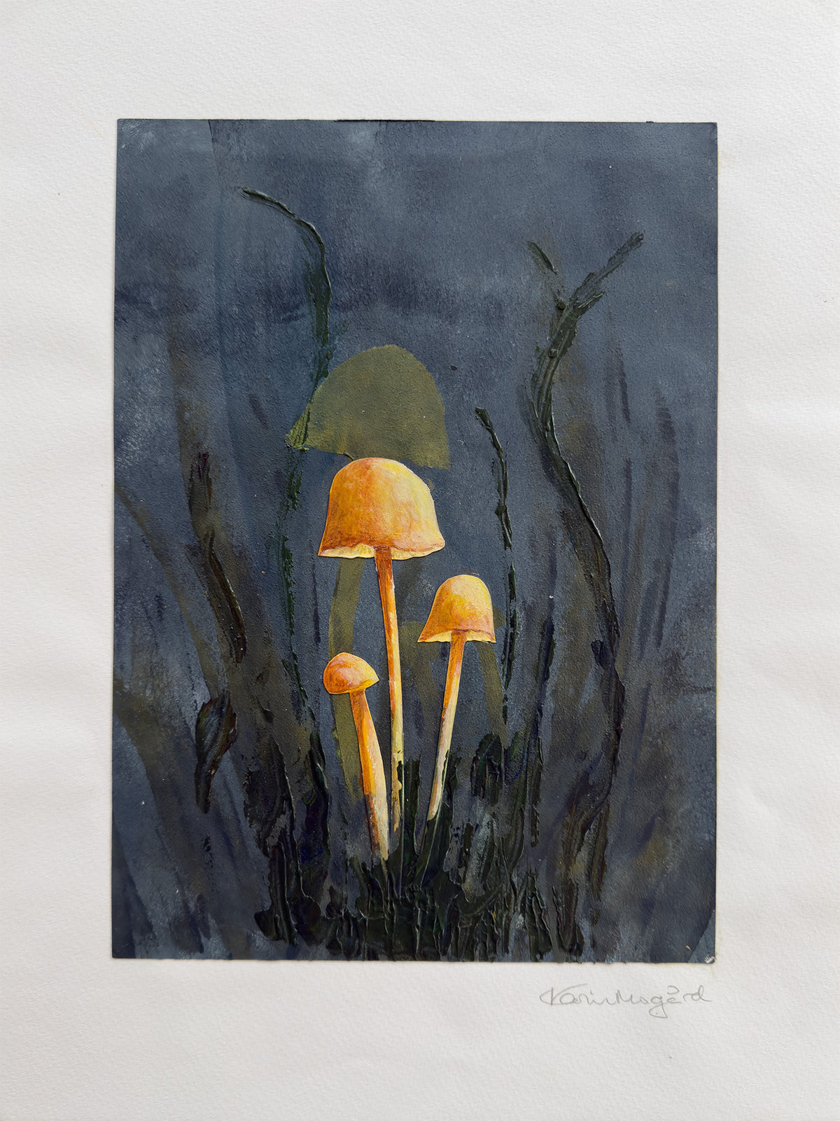 Collage honningsopp / Woodland Honey Mushrooms nr. 0914