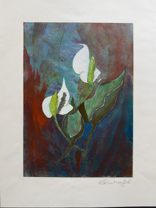Collage Myrkongle / Calla palústris nr. 0603