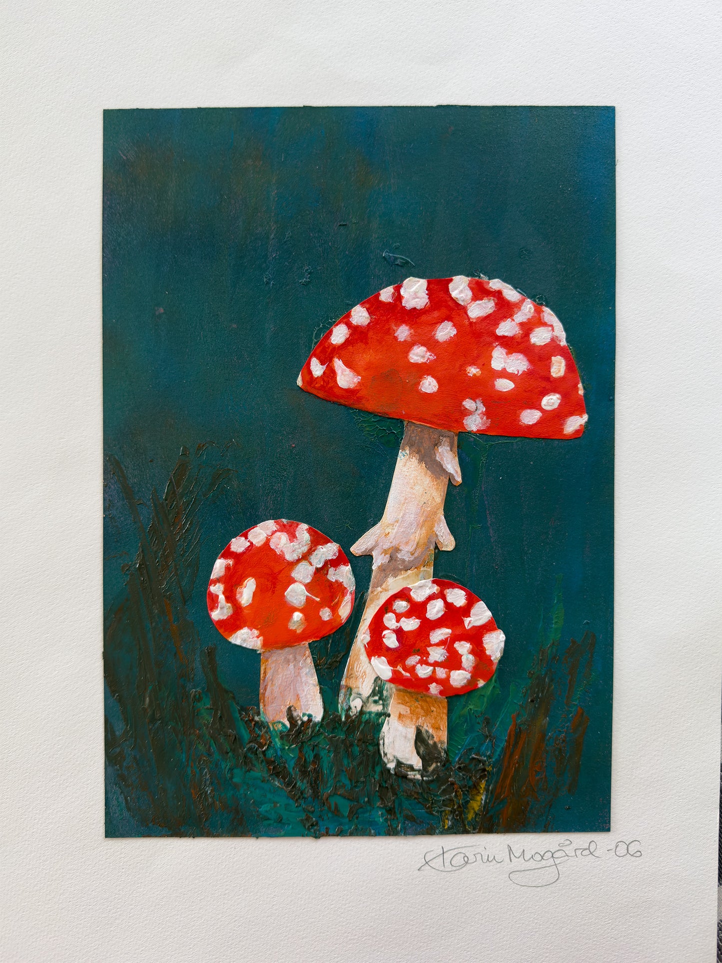 Collage Fluesopp / Red Mushroom nr. 0618