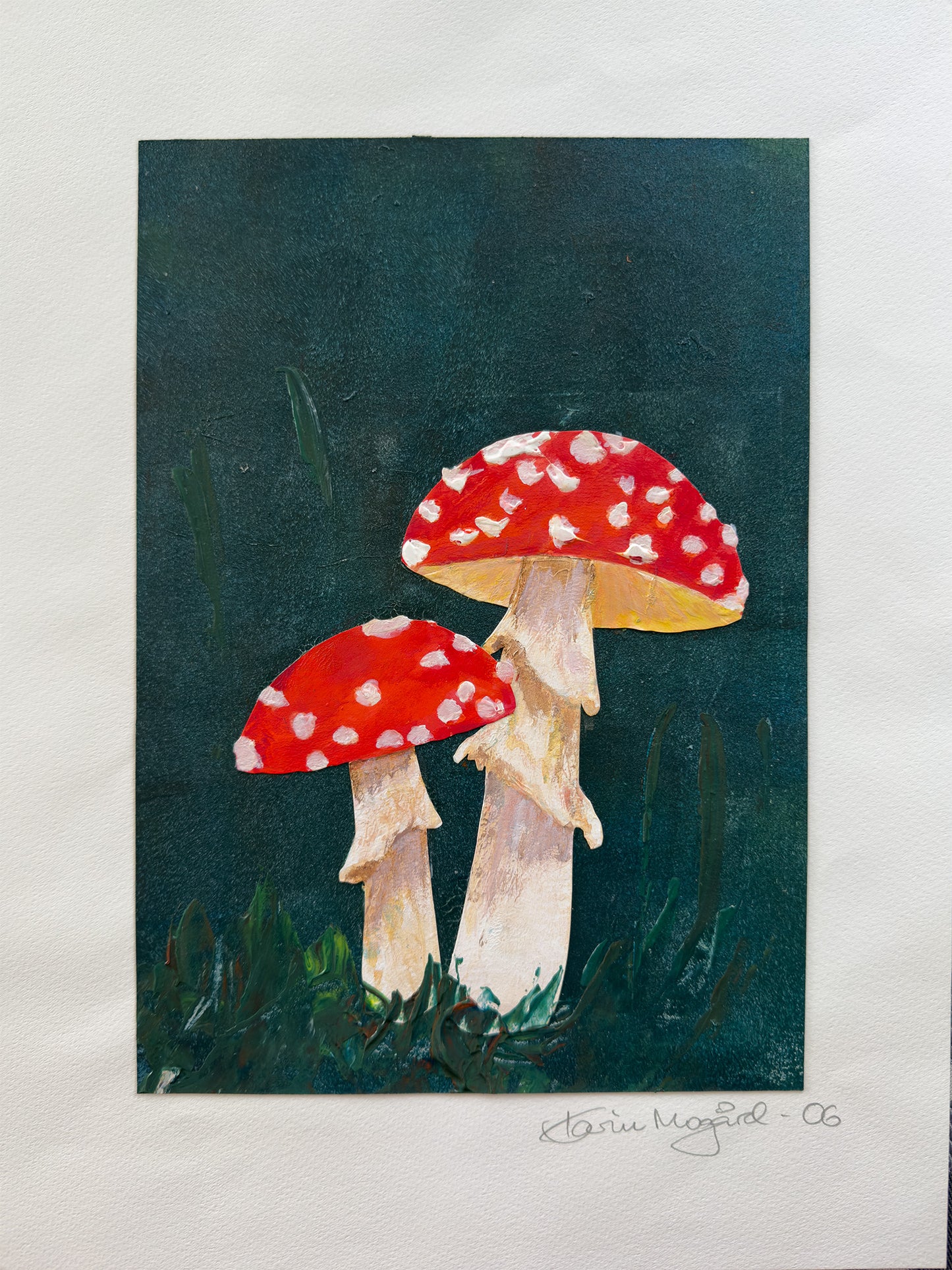 Collage Fluesopp / Red Mushroom nr. 0620