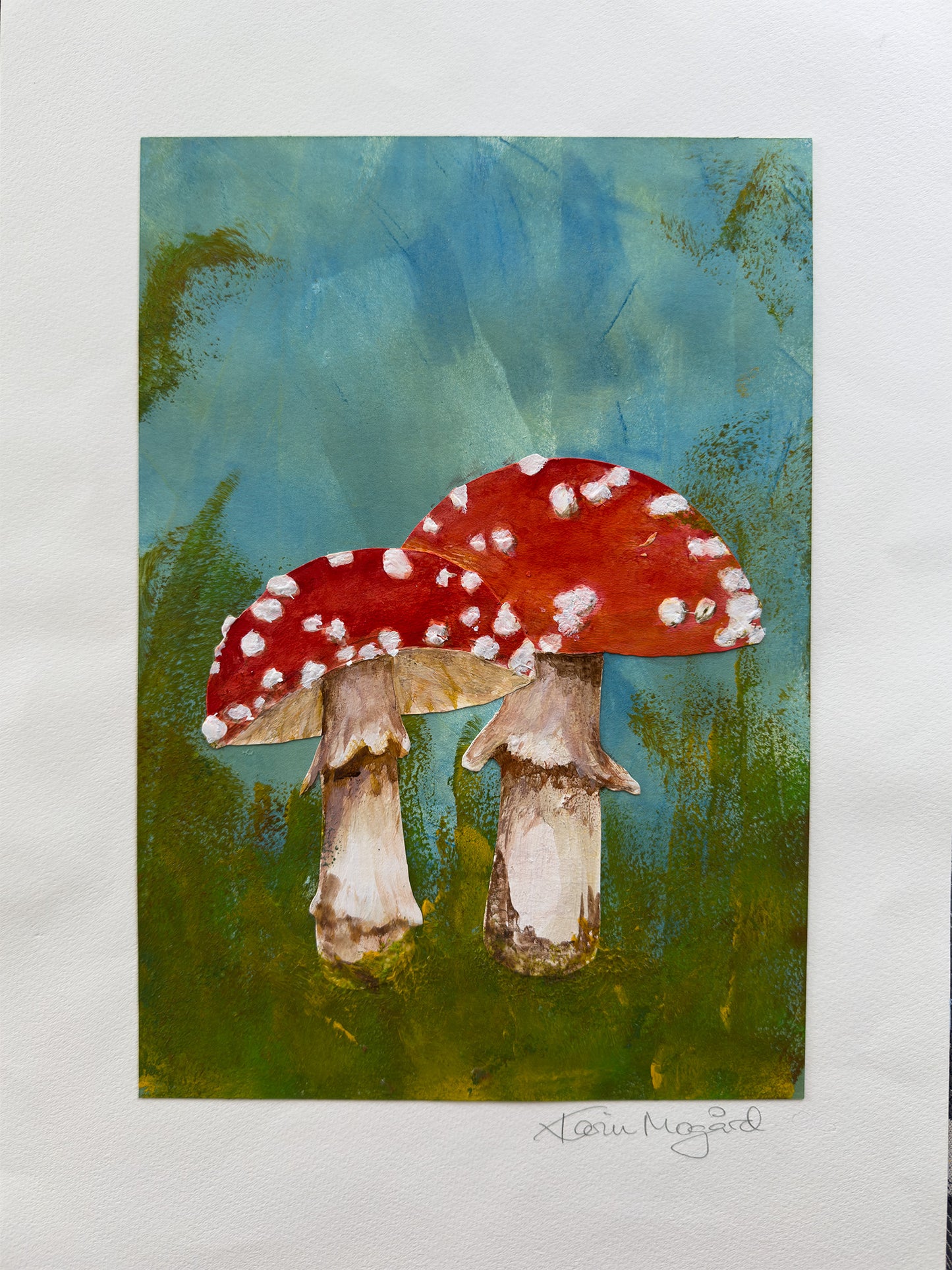 Collage Fluesopp / Red Mushroom nr. 0626