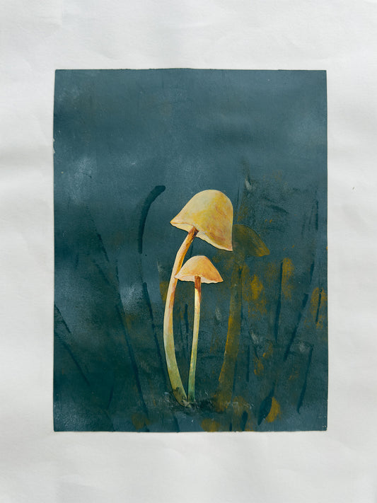Collage honningsopp / Woodland Honey Mushrooms nr. 0914