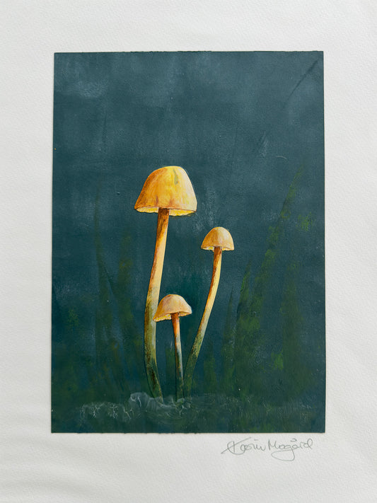Collage honningsopp / Woodland Honey Mushrooms nr. 0915